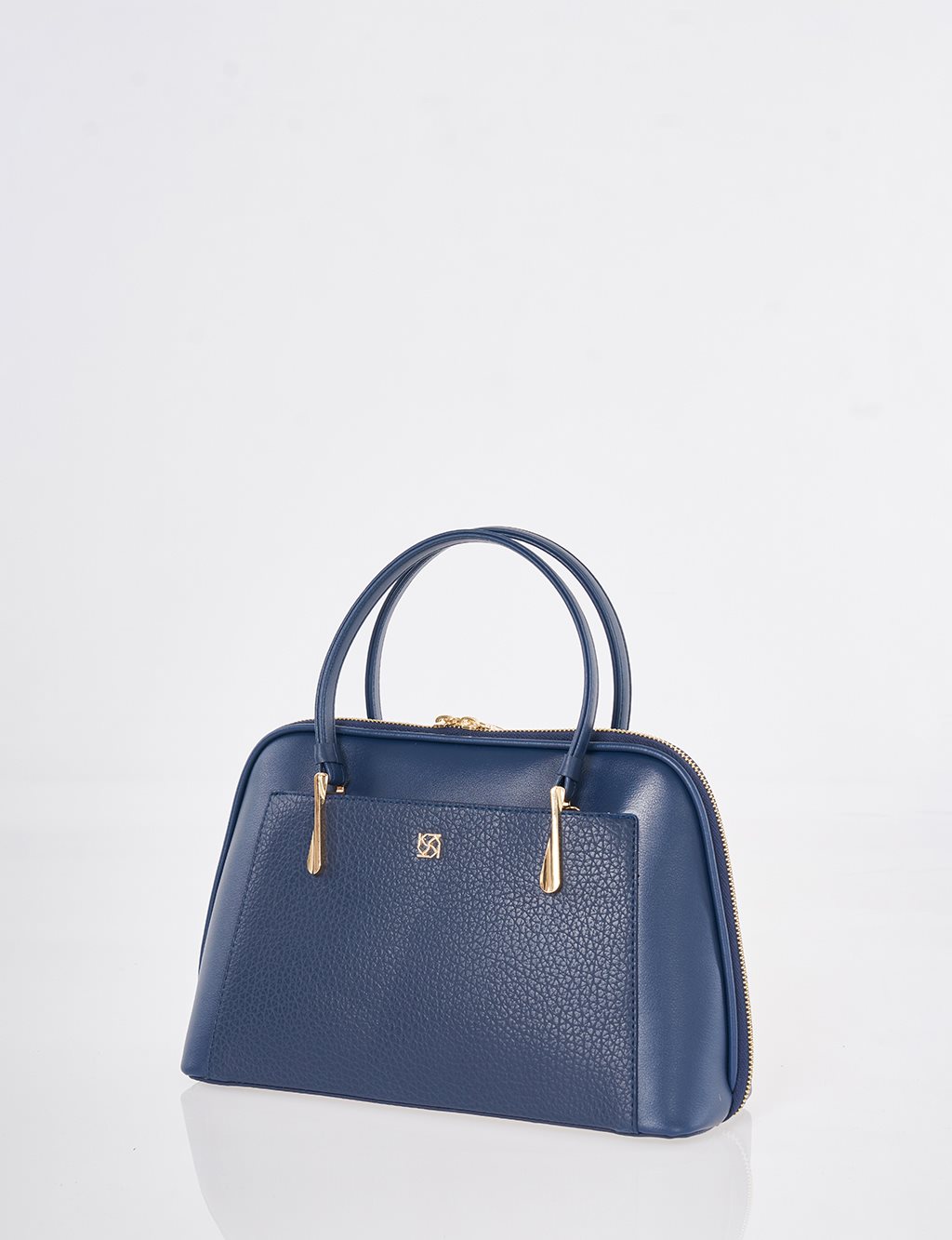 Classic Handbag Navy Blue