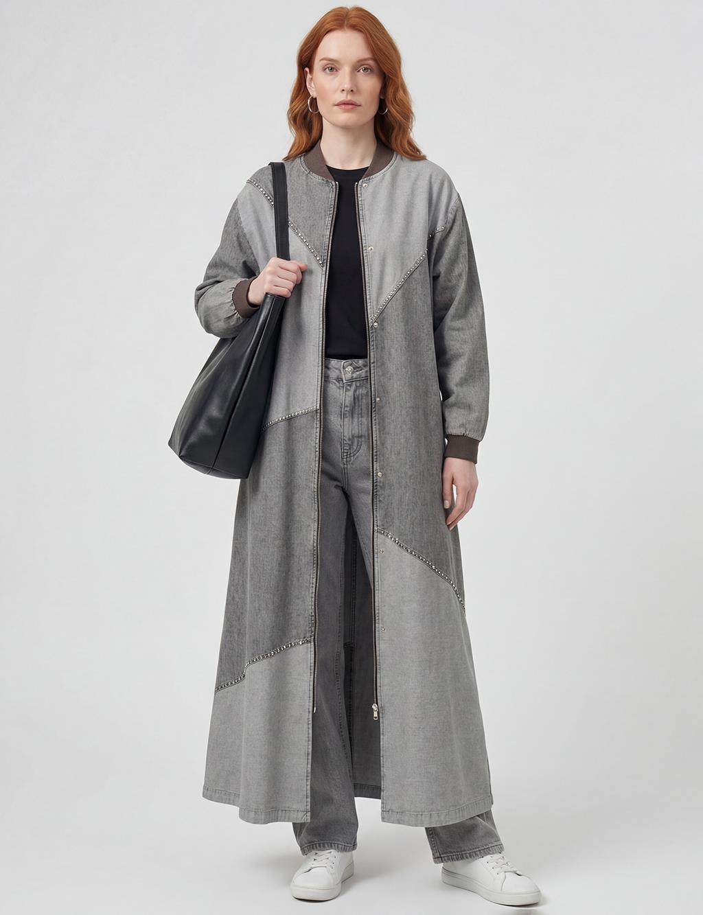 Piece Stitched Washed Ready-to-Wear Anthracite