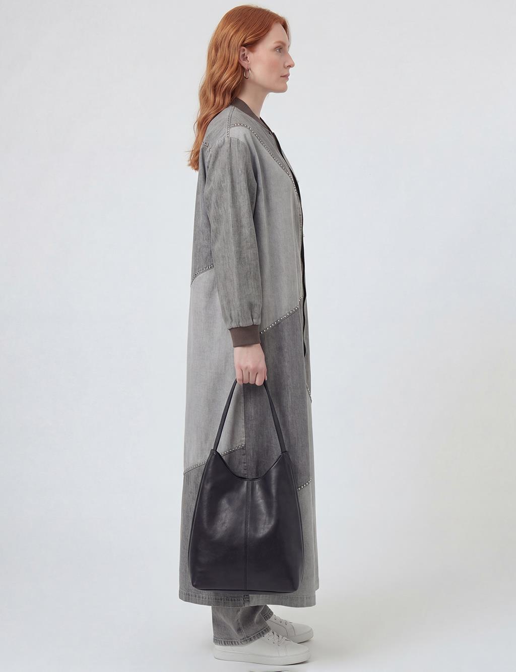 Piece Stitched Washed Ready-to-Wear Anthracite