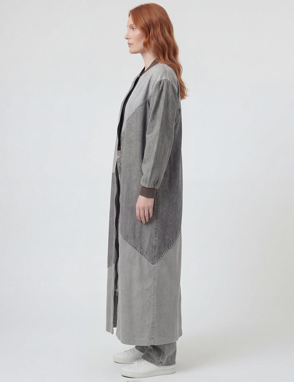 Piece Stitched Washed Ready-to-Wear Anthracite