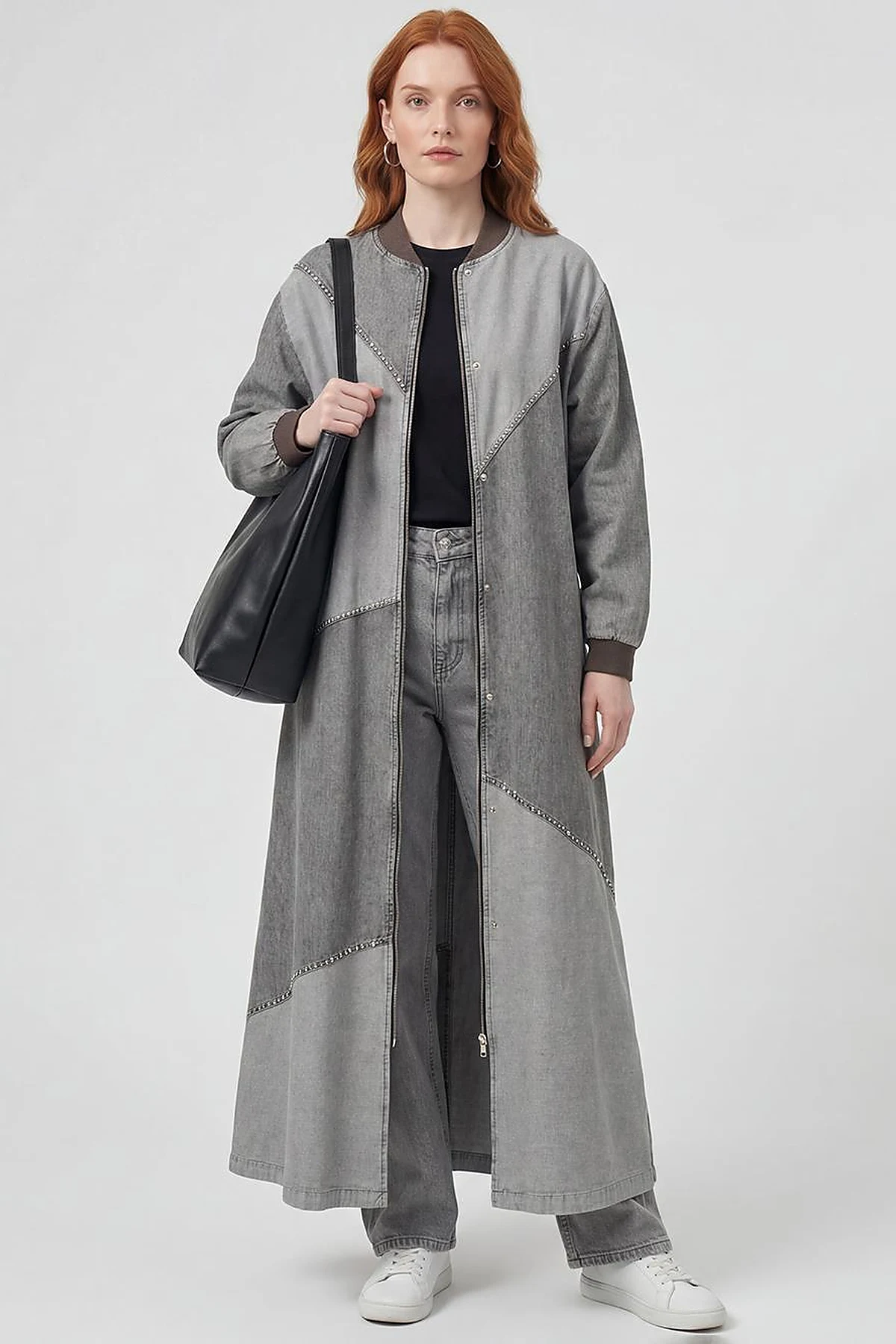 Piece Stitched Washed Ready-to-Wear Anthracite
