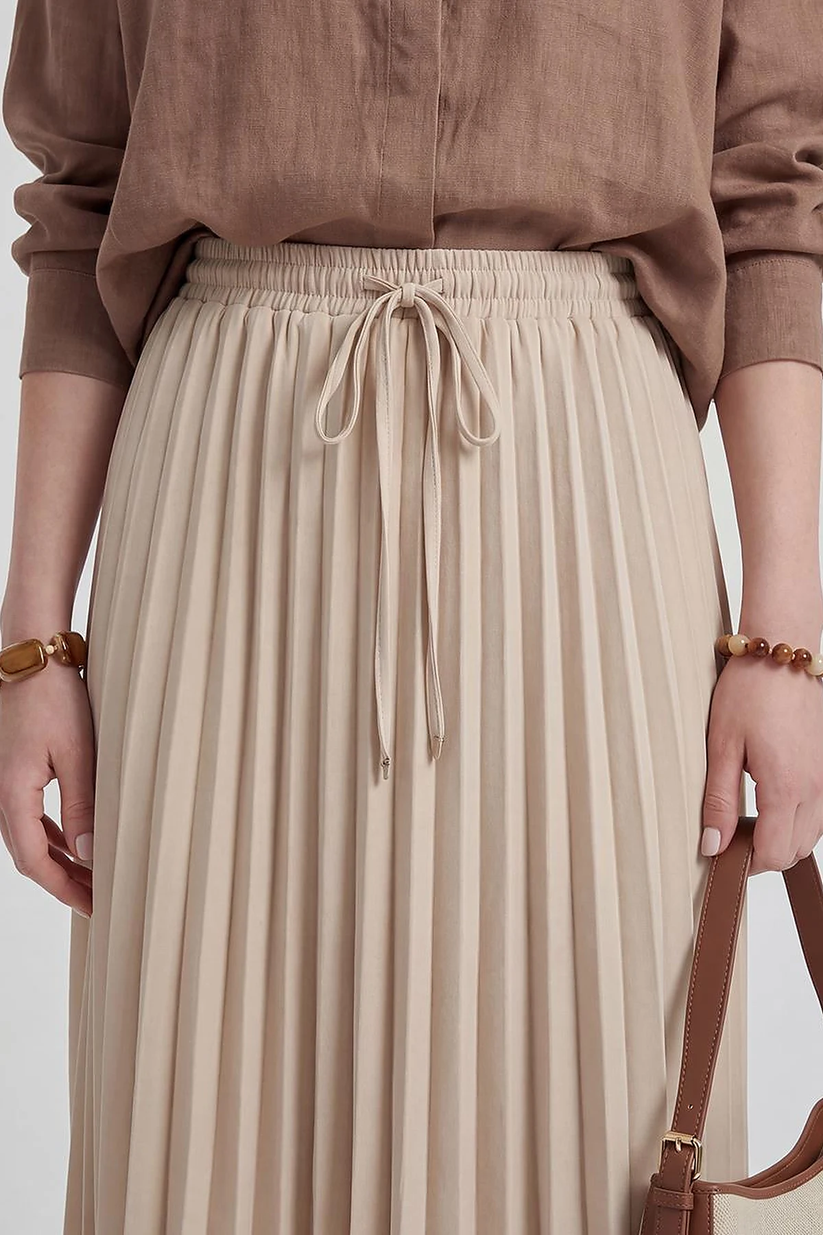 Pleated Skirt Stone