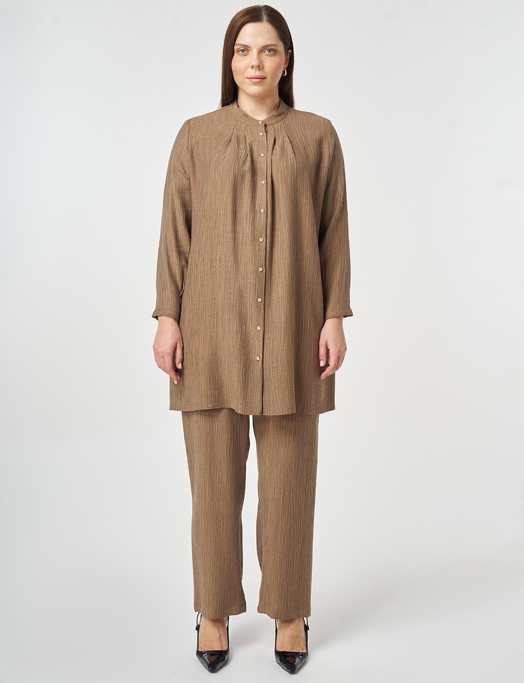 Lyocell Two-Piece Set Dark Olive