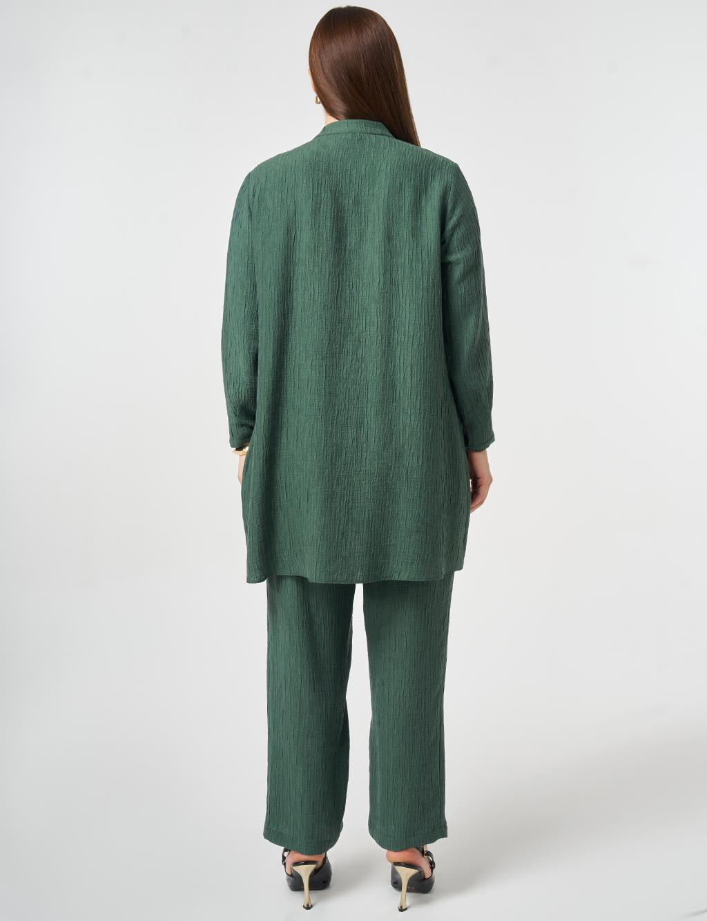 Lyocell İkili Takım Brons Yeşil