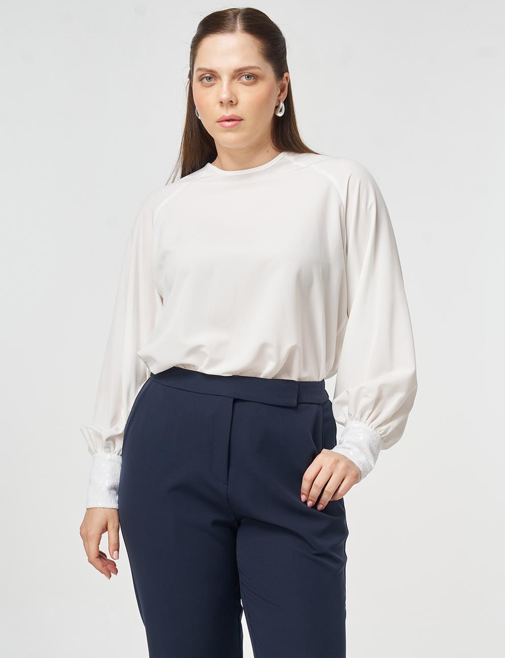 Havuç Kesim Pantolon Koyu Lacivert