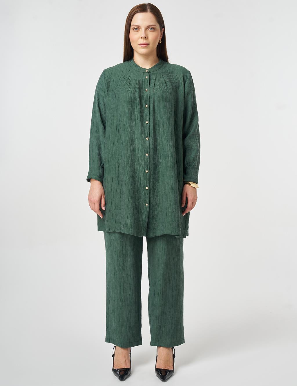 Lyocell İkili Takım Brons Yeşil