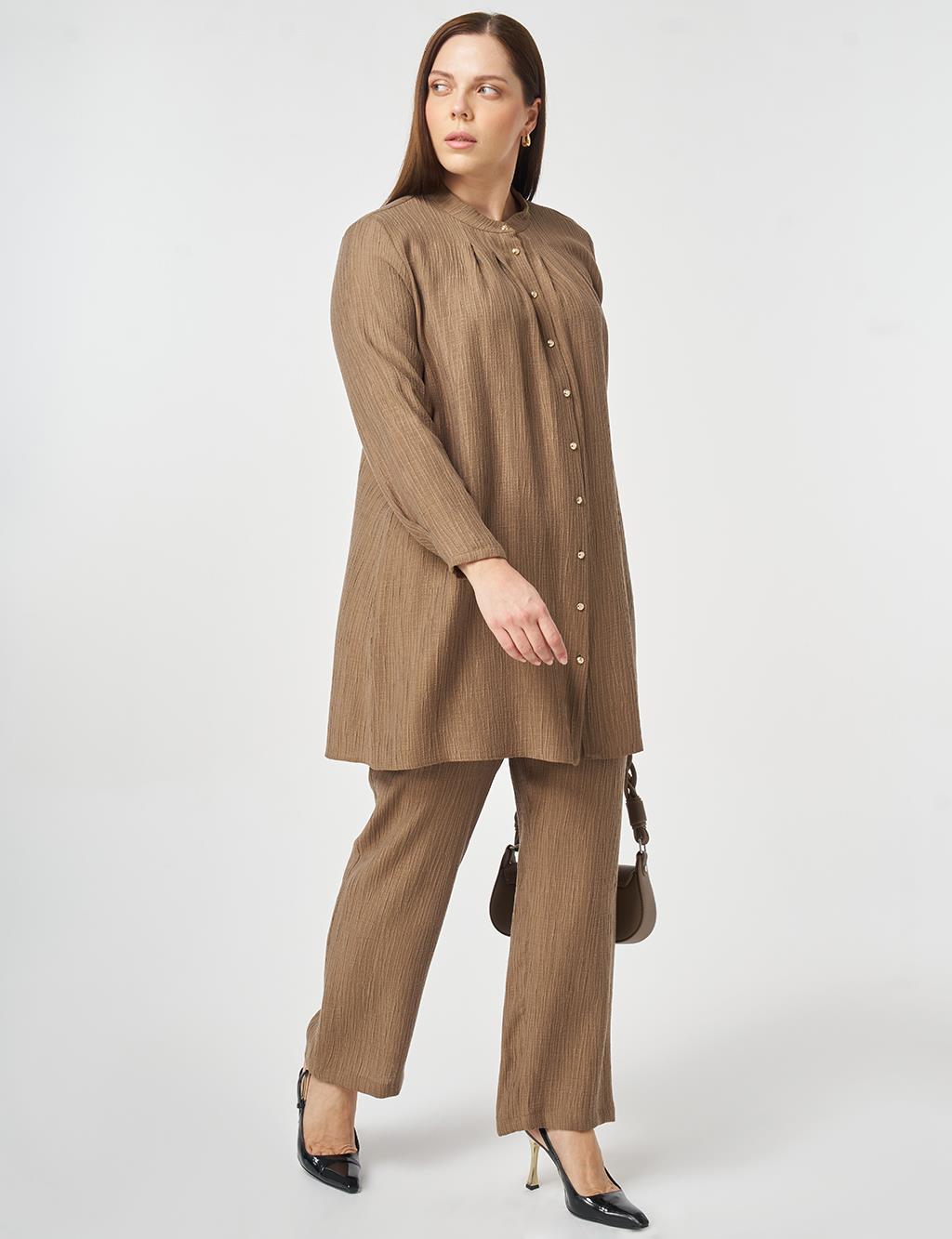 Lyocell Two-Piece Set Dark Olive