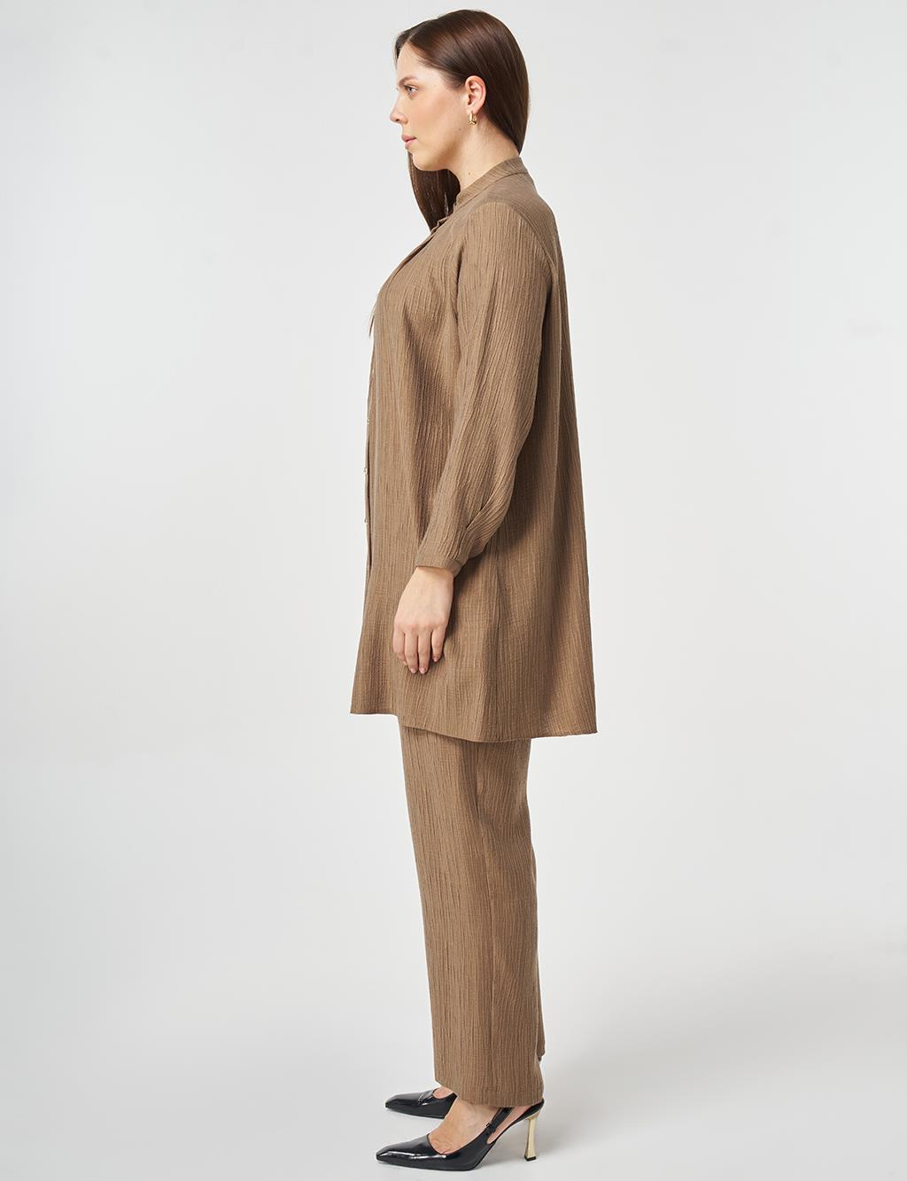 Lyocell Two-Piece Set Dark Olive