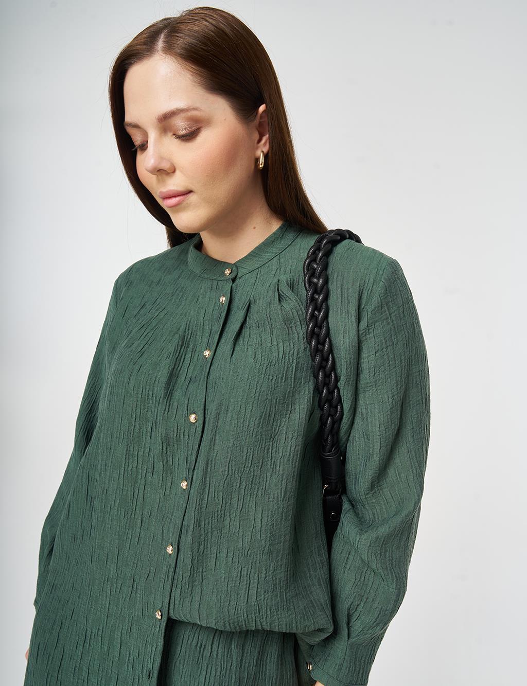 Lyocell İkili Takım Brons Yeşil