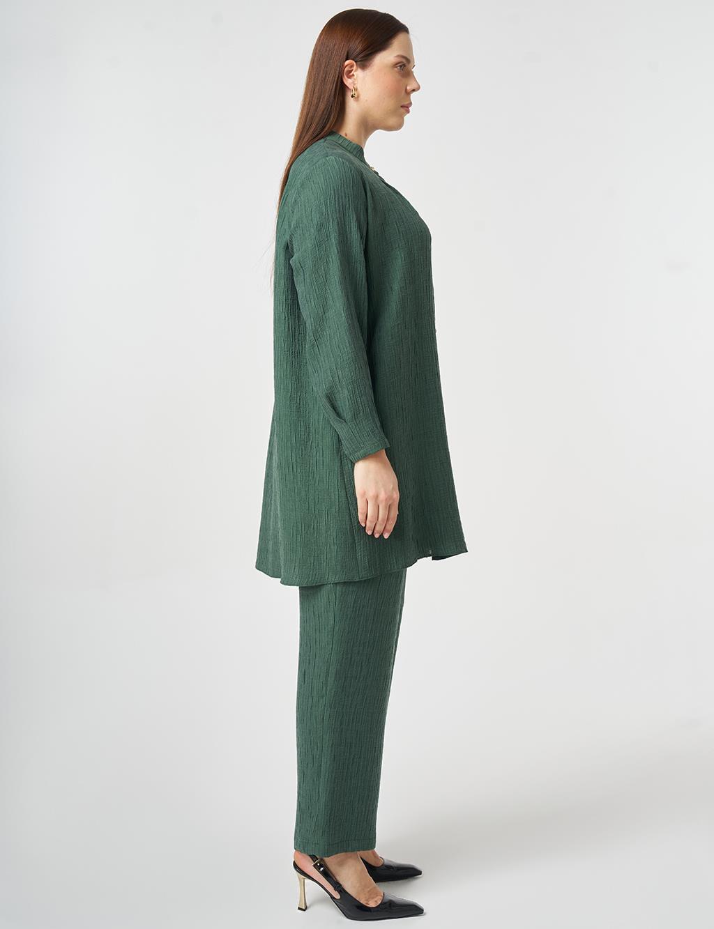 Lyocell İkili Takım Brons Yeşil