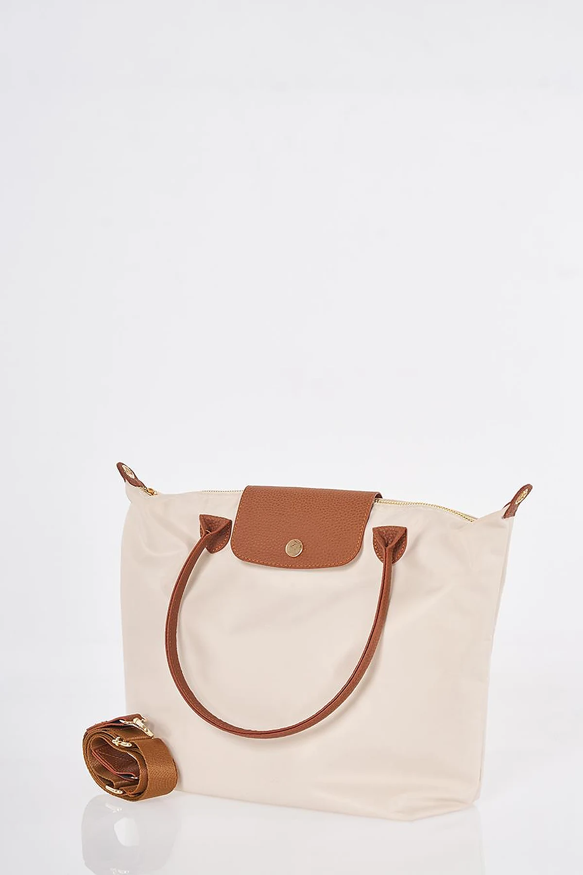 Large Fabric Bag Cream