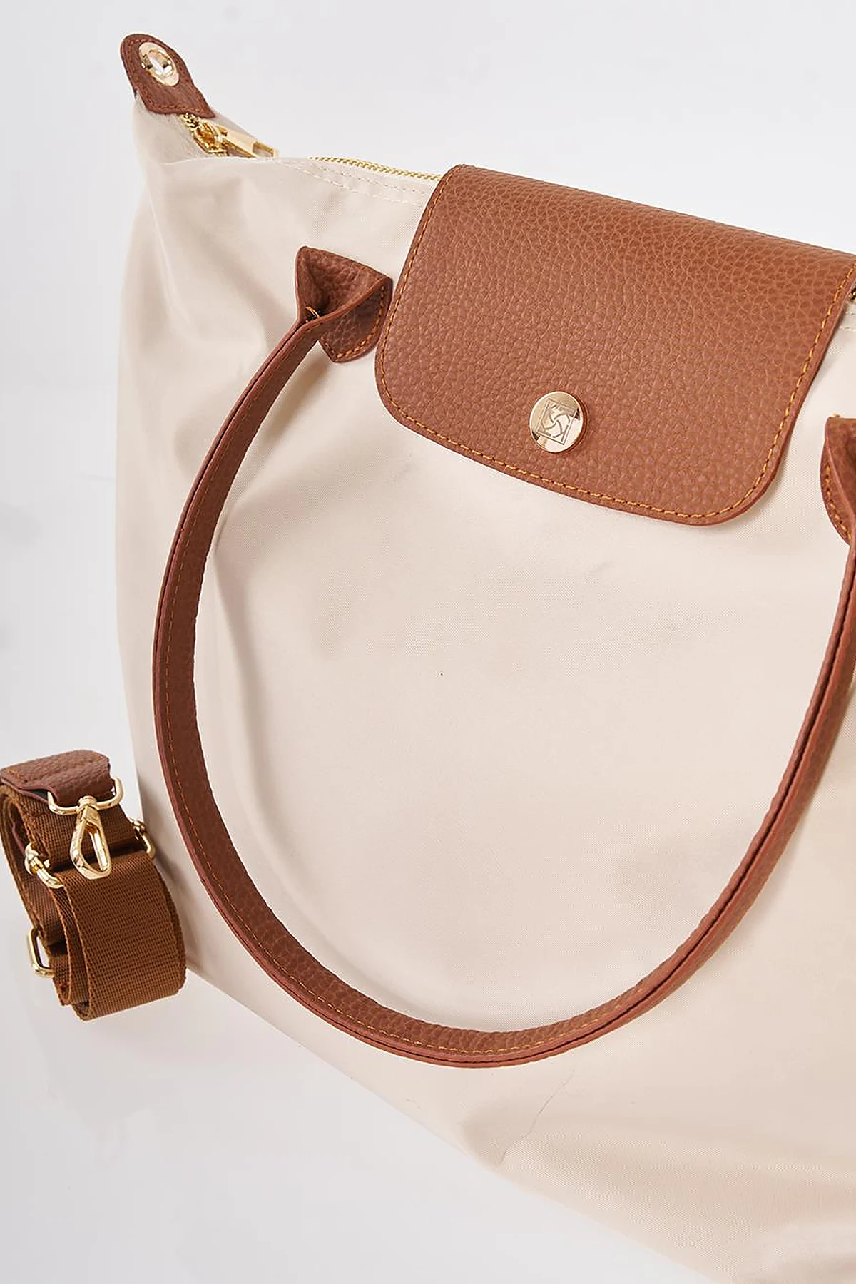 Large Fabric Bag Cream