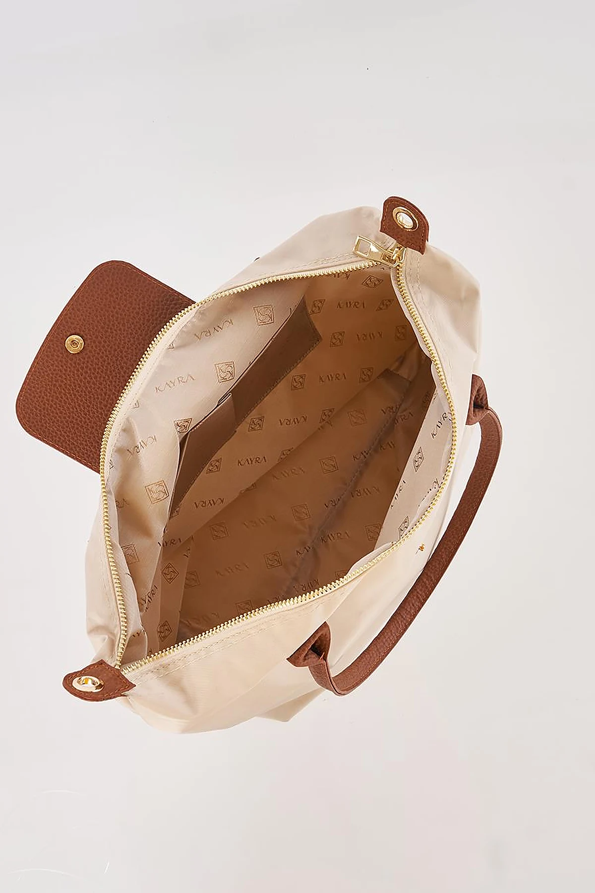 Large Fabric Bag Cream