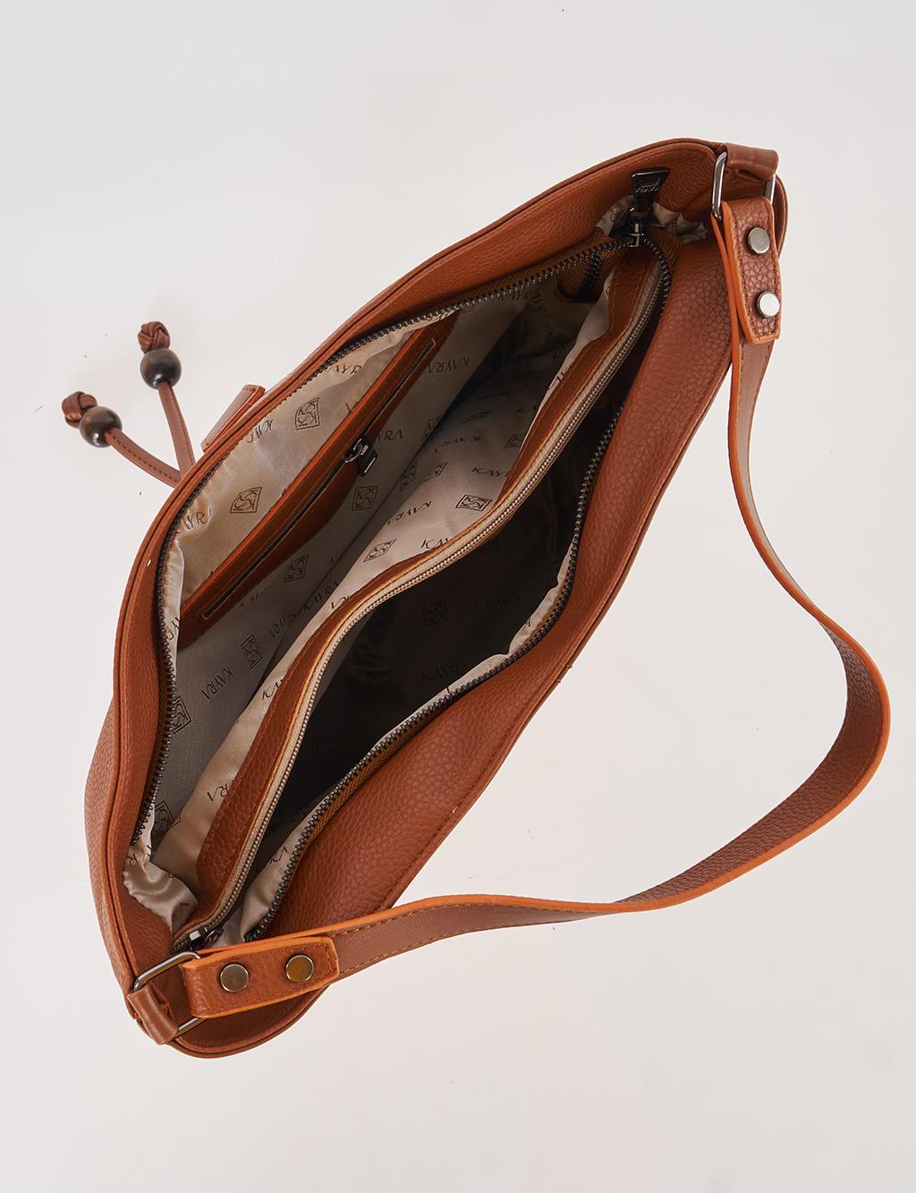 Large Hobo Bag Dark Mink