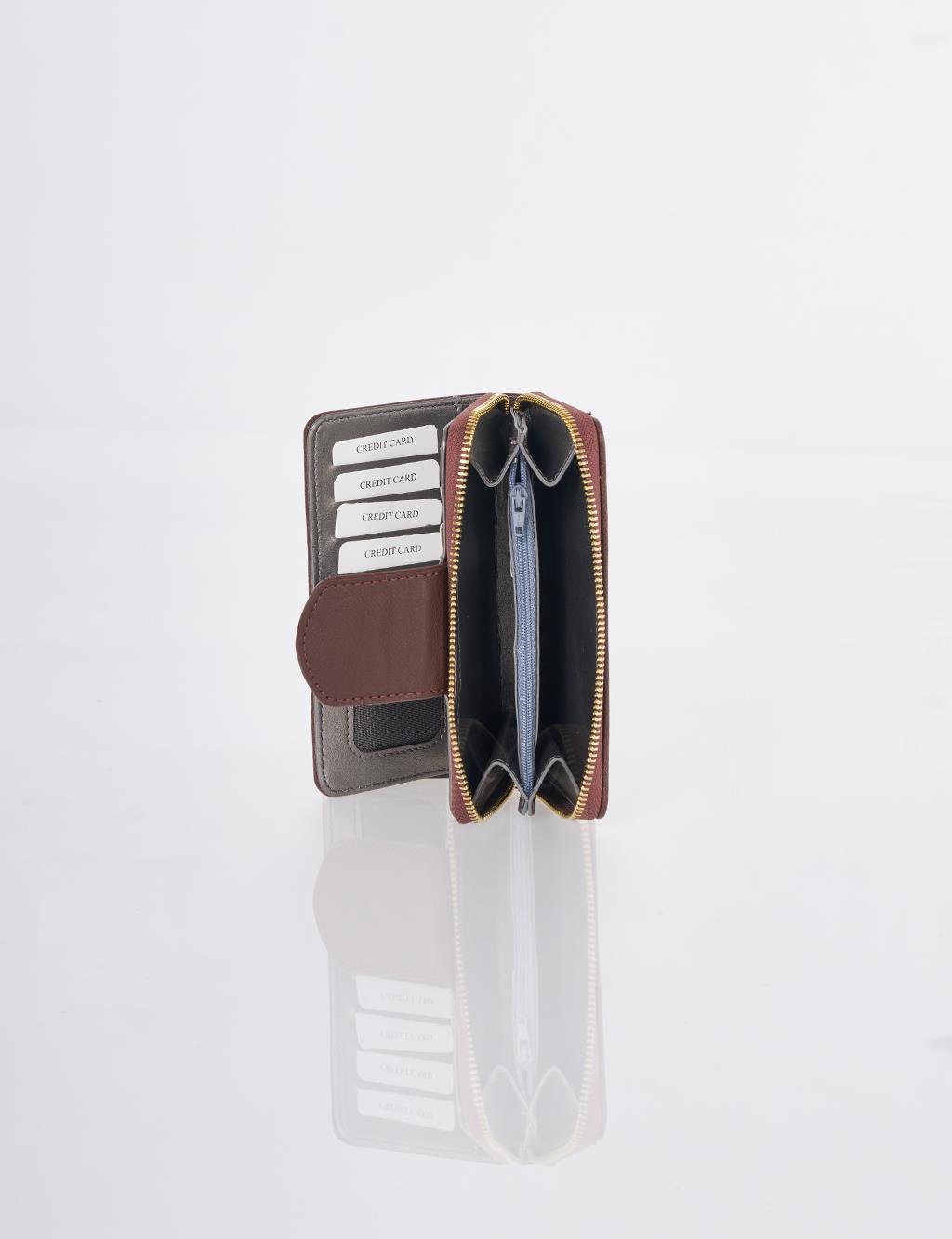 Kapaklı Cüzdan Acı Kahve