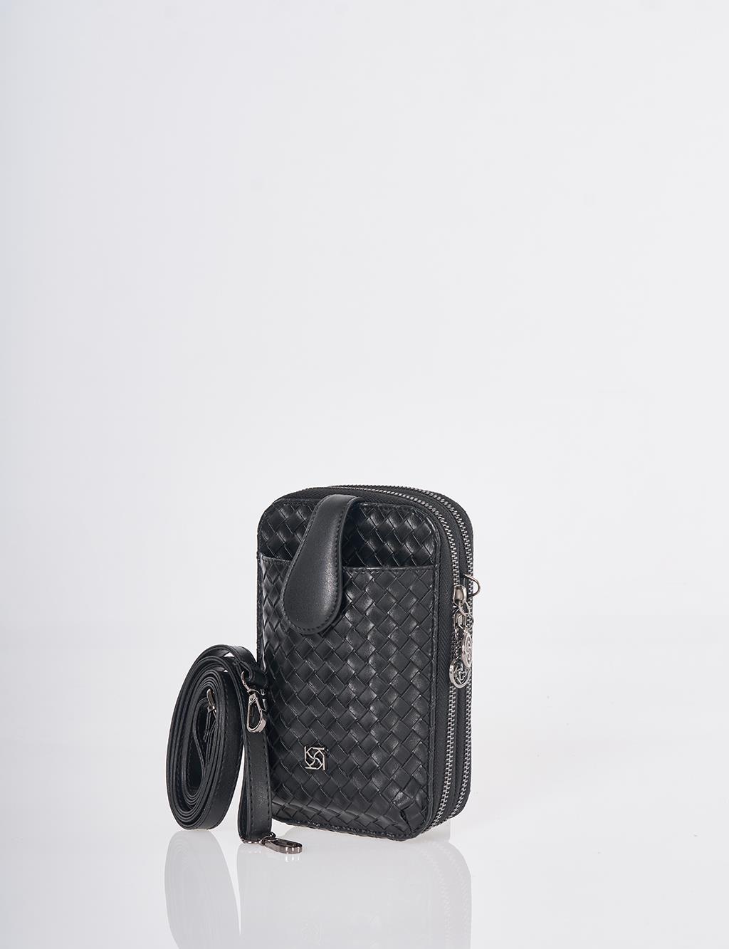 Mini Crossbody Çanta Siyah