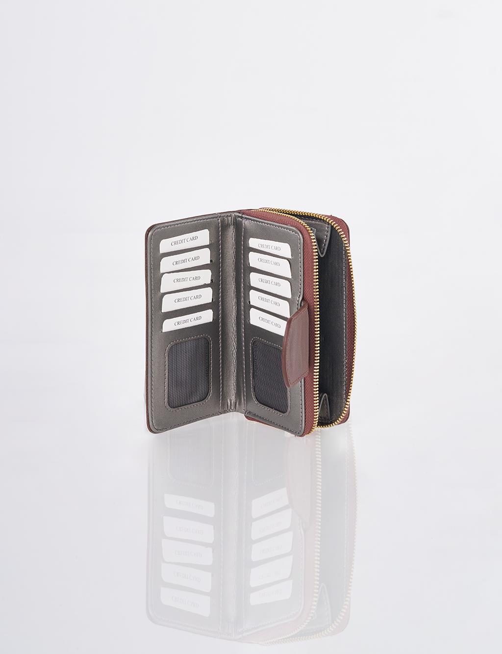 Kapaklı Cüzdan Acı Kahve