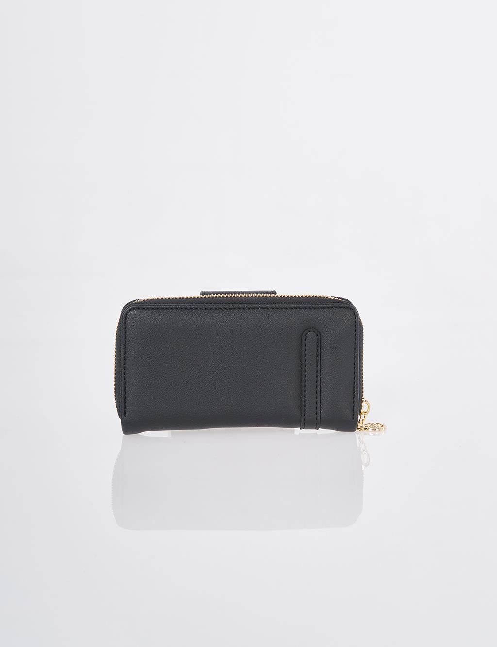 Flap Wallet Black