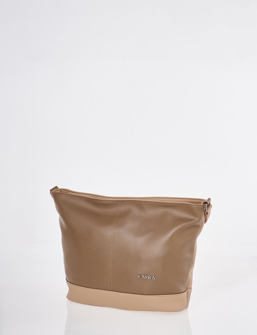 Large Hobo Bag Brown