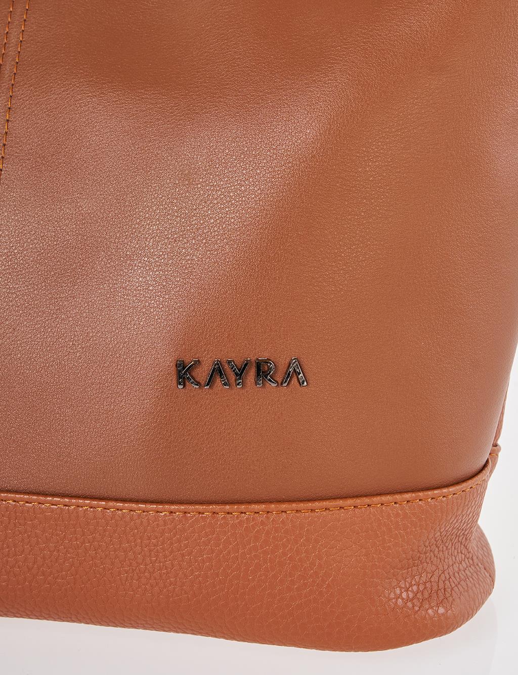 Large Hobo Bag Dark Mink