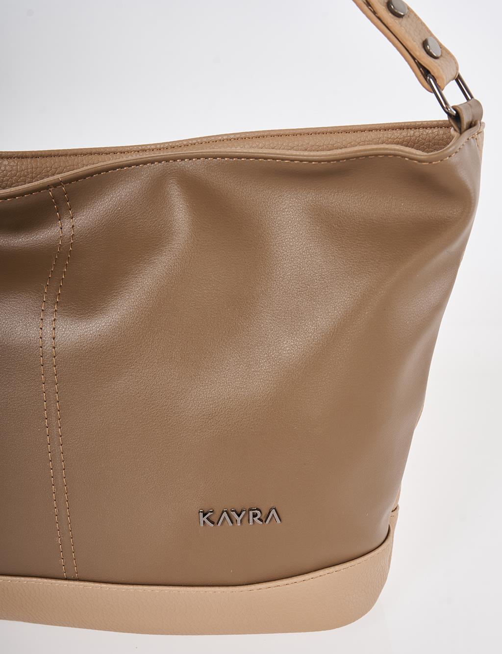 Large Hobo Bag Brown