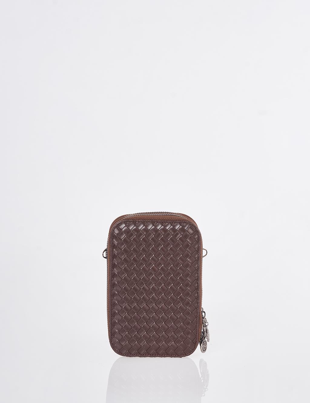 Mini Crossbody Bag Dark Brown
