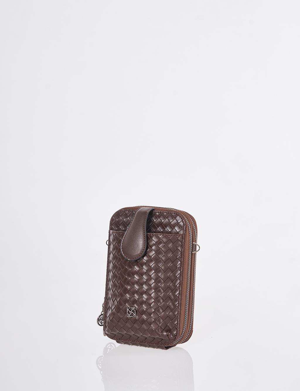 Mini Crossbody Bag Dark Brown