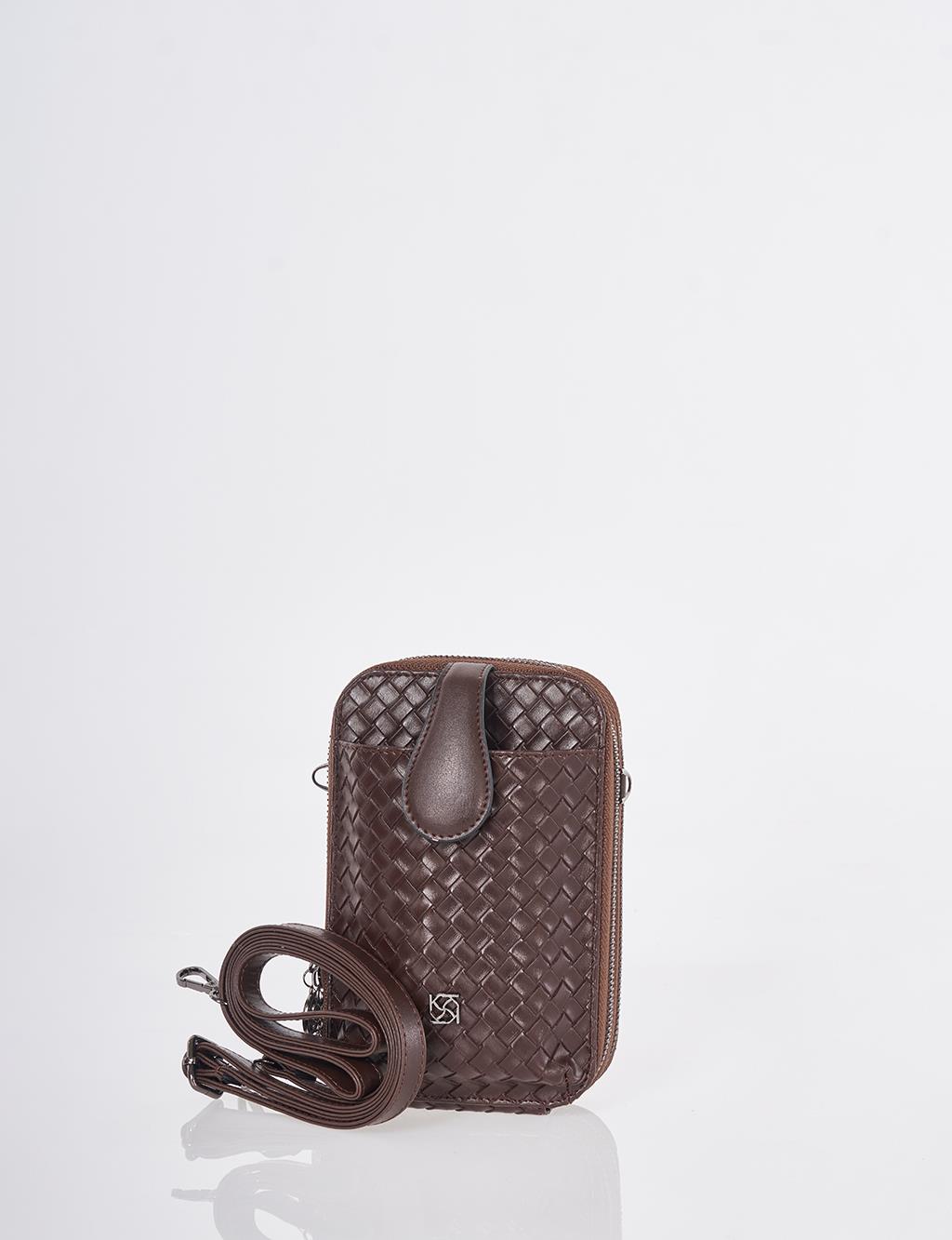 Mini Crossbody Bag Dark Brown