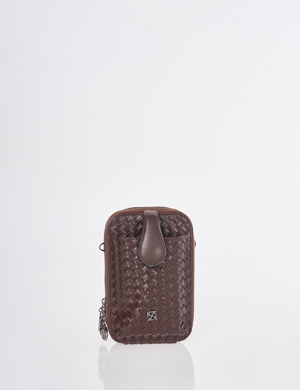 Mini Crossbody Bag Dark Brown
