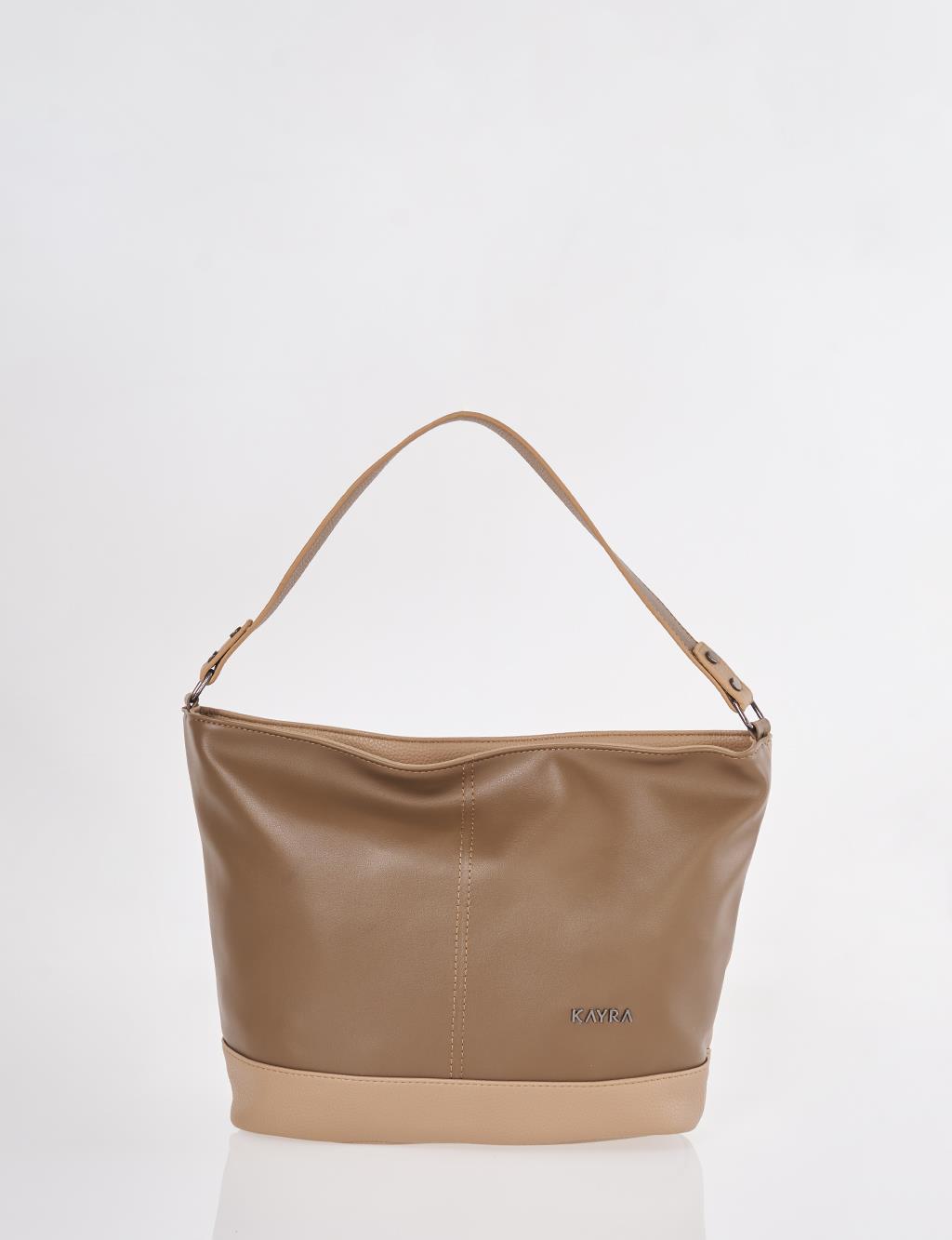 Large Hobo Bag Brown