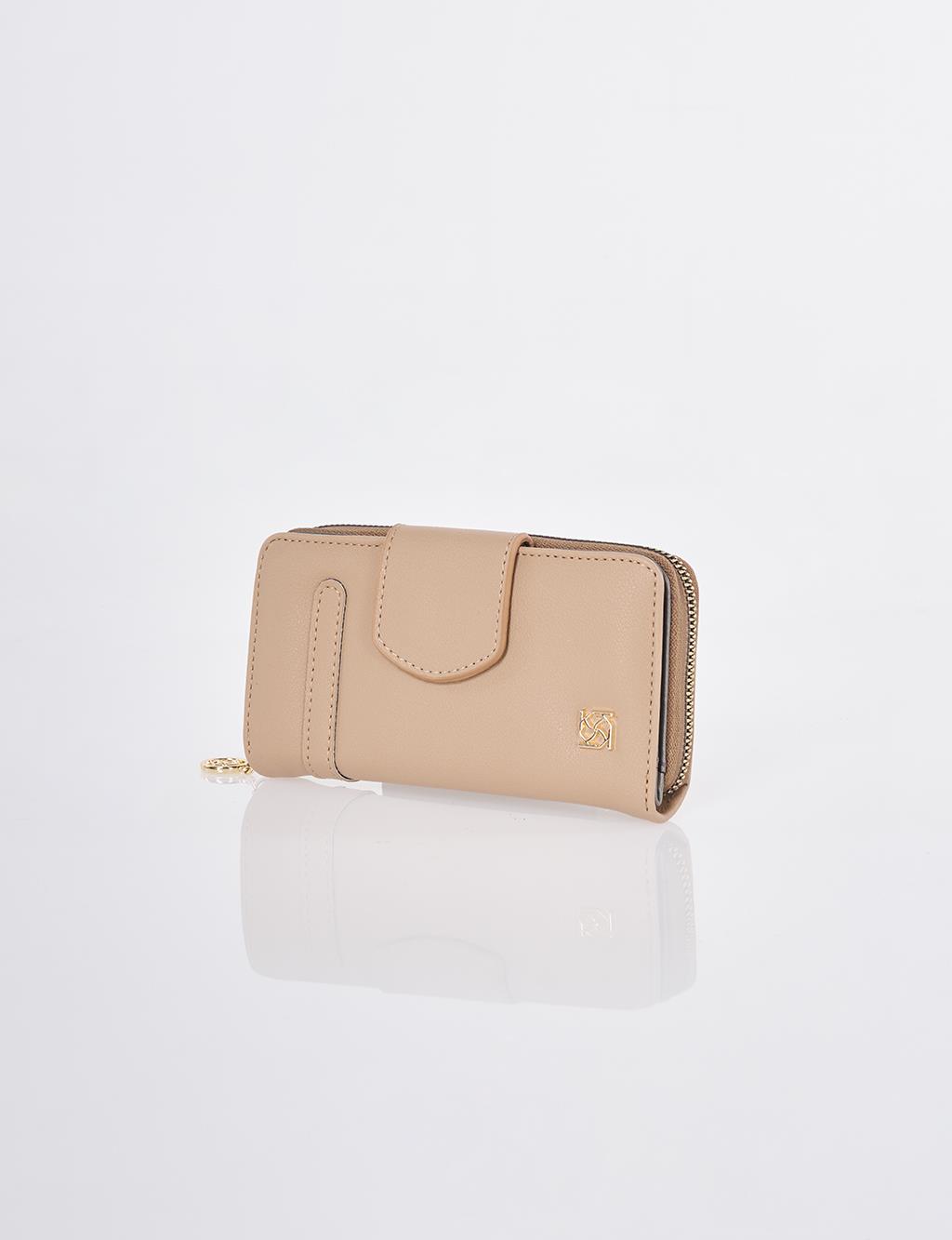 Flap Wallet Mink