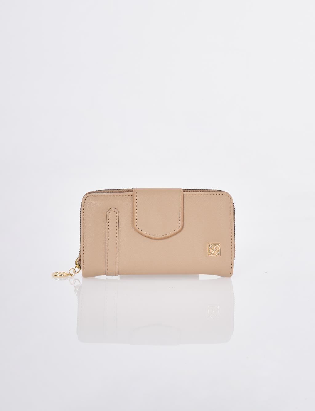 Flap Wallet Mink