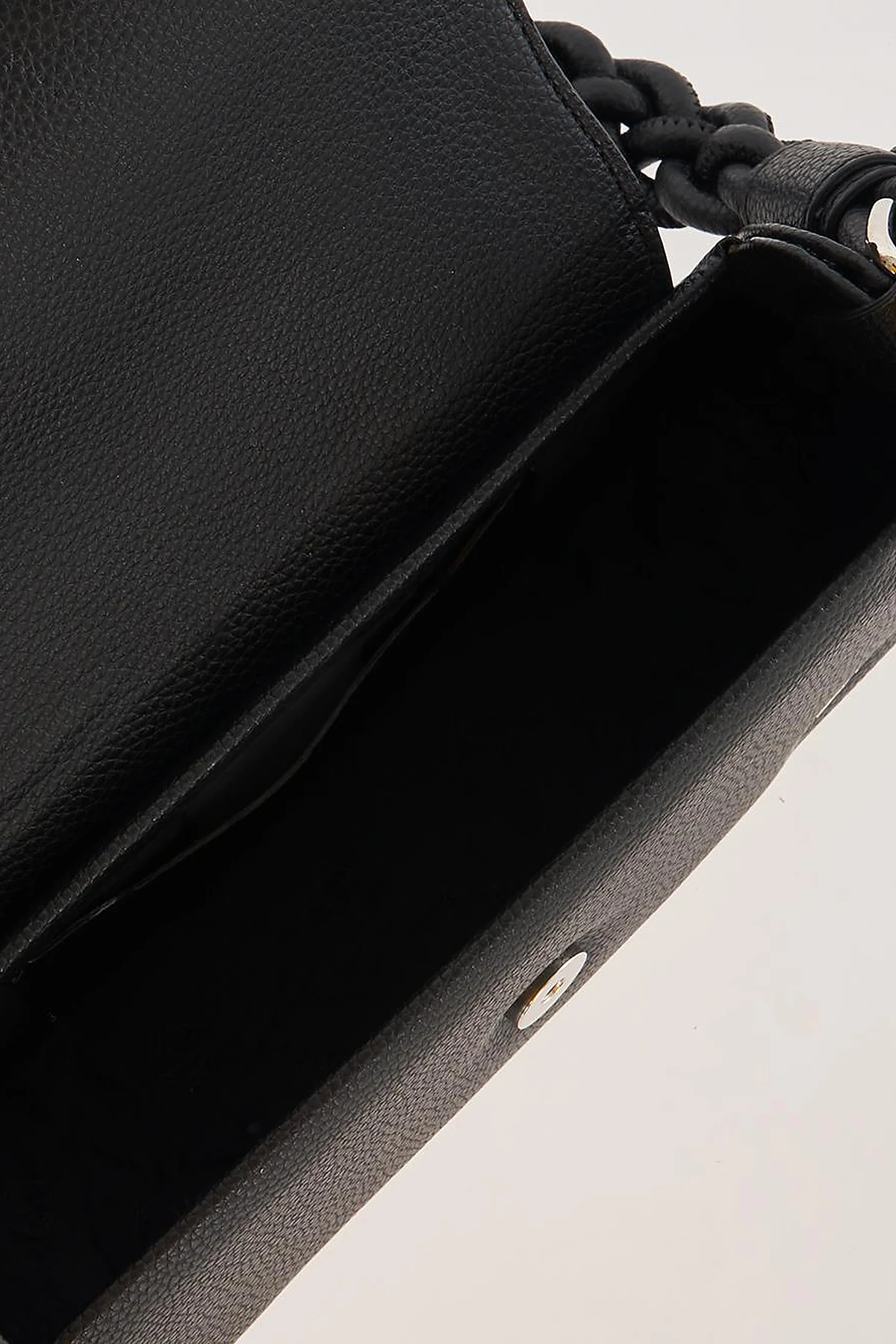 Flap Baguette Bag Black