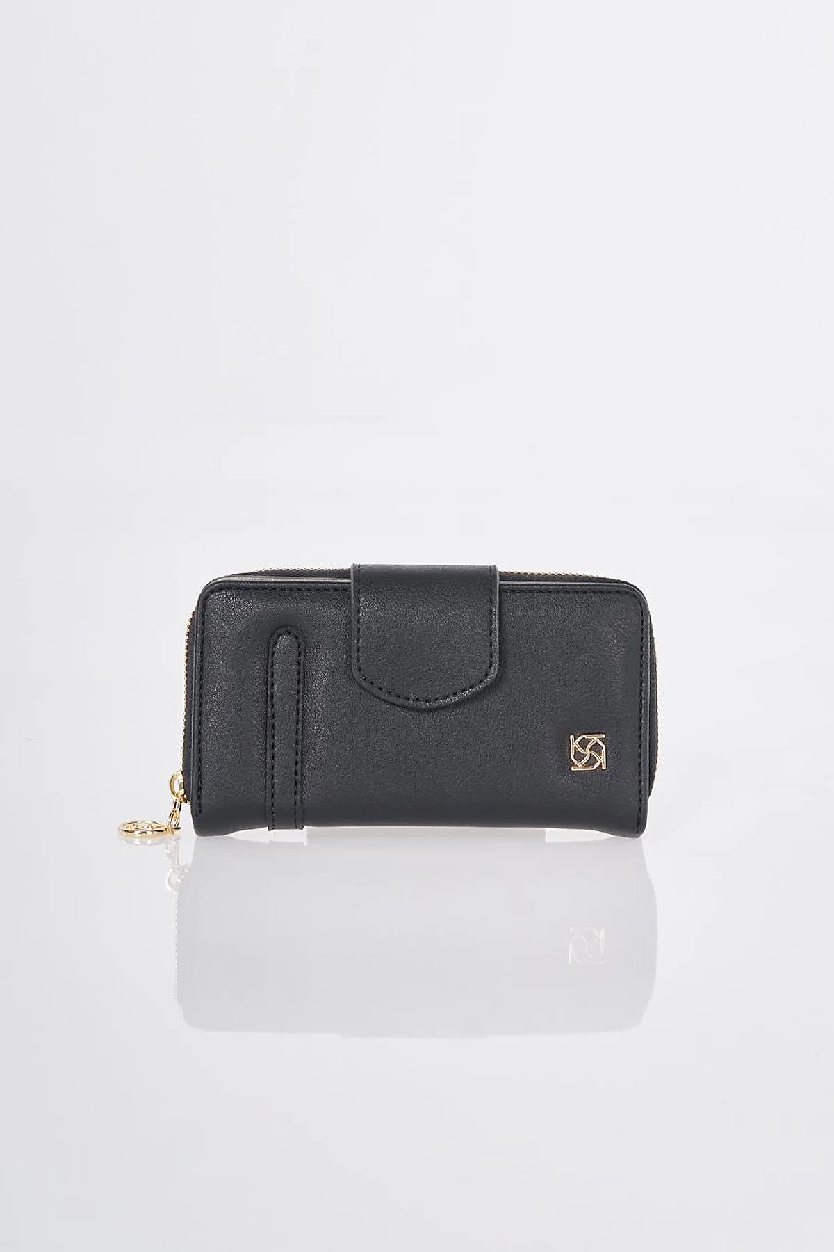 Flap Wallet Black