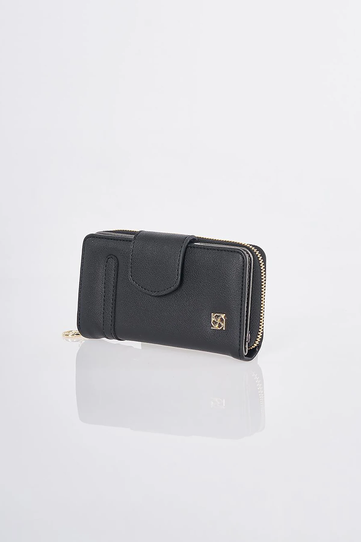 Flap Wallet Black