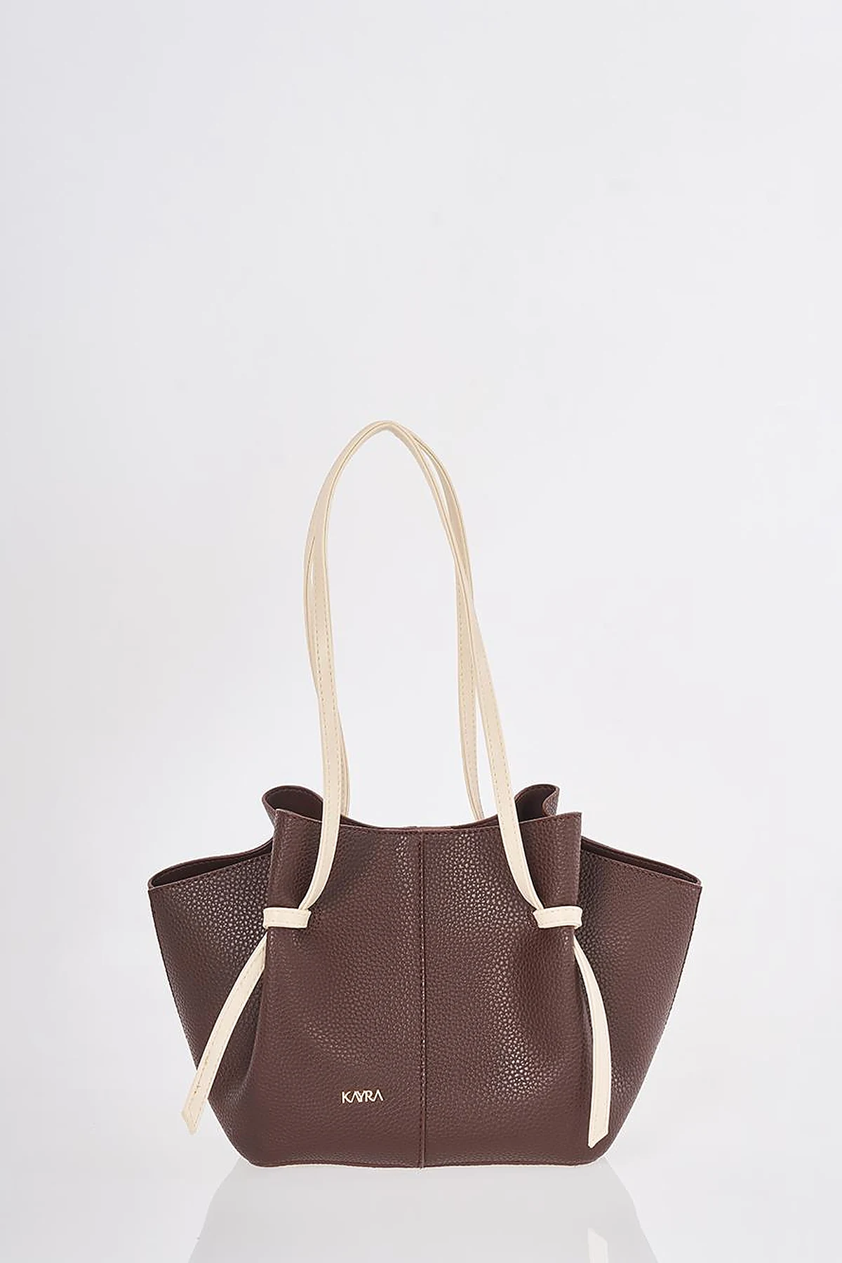 Shoulder Bag with Pouches Brown