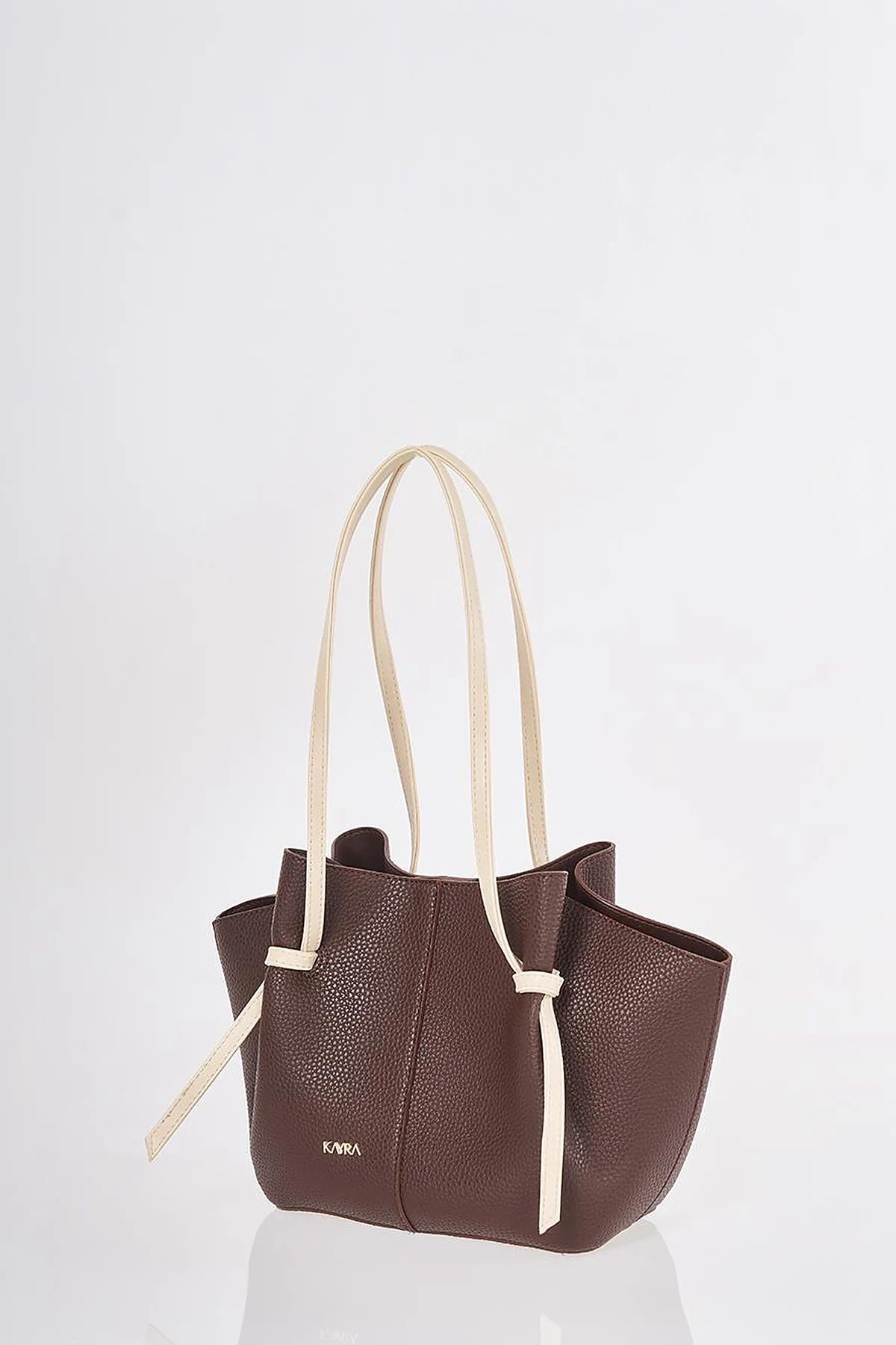 Shoulder Bag with Pouches Brown