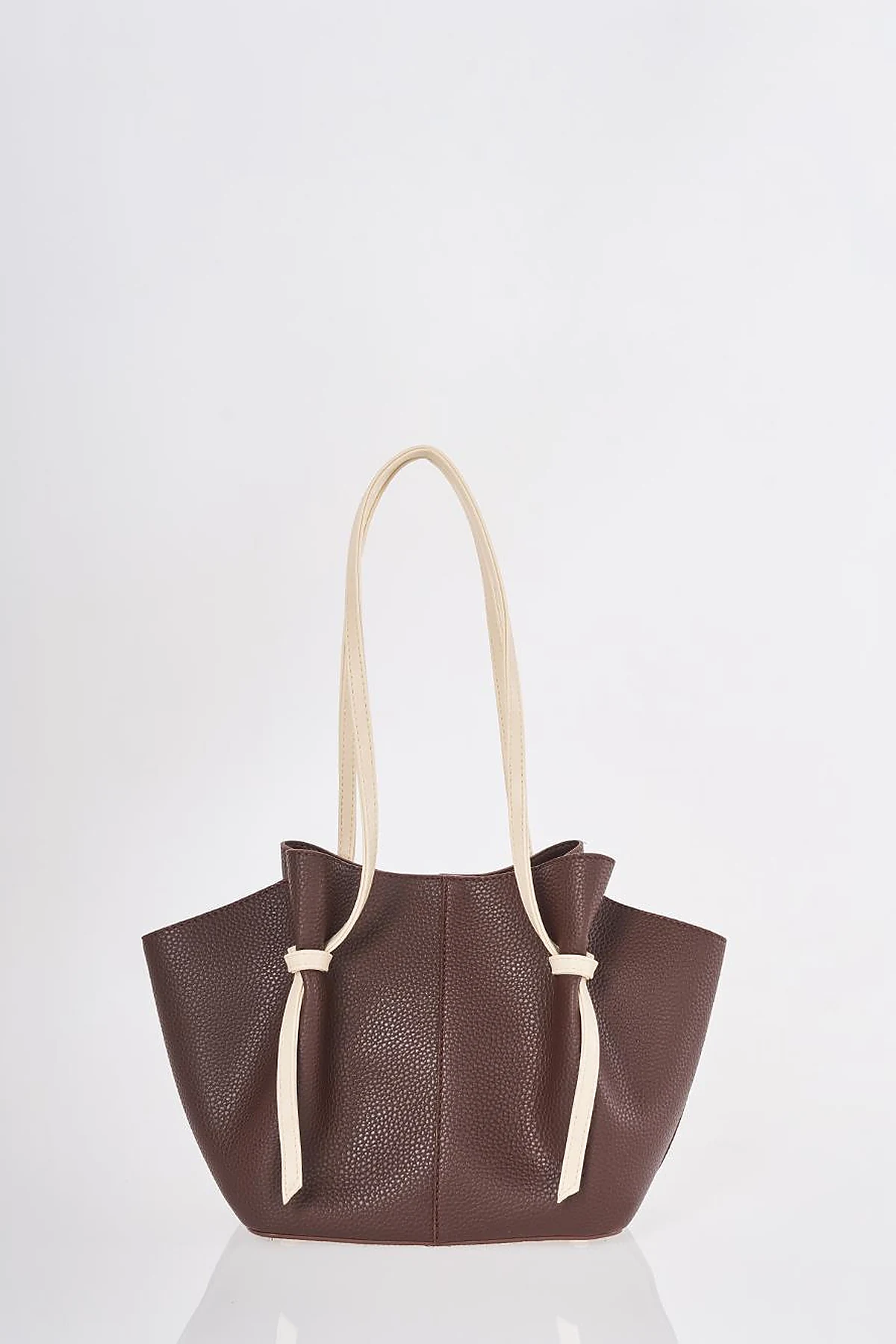 Shoulder Bag with Pouches Brown