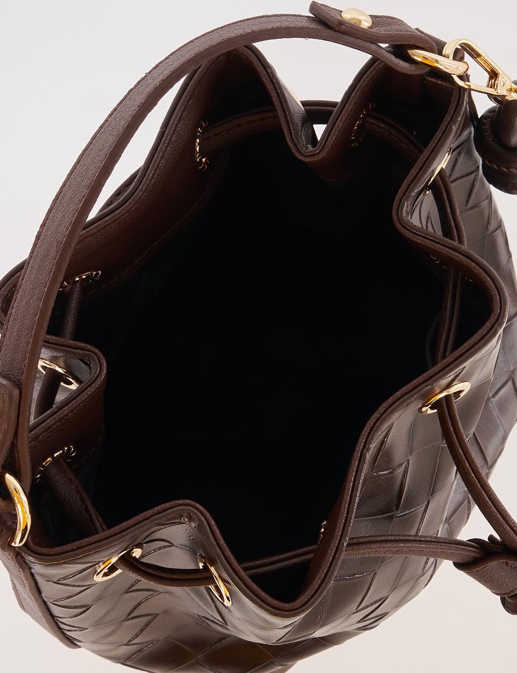 Büzgülü Çanta Acı Kahve