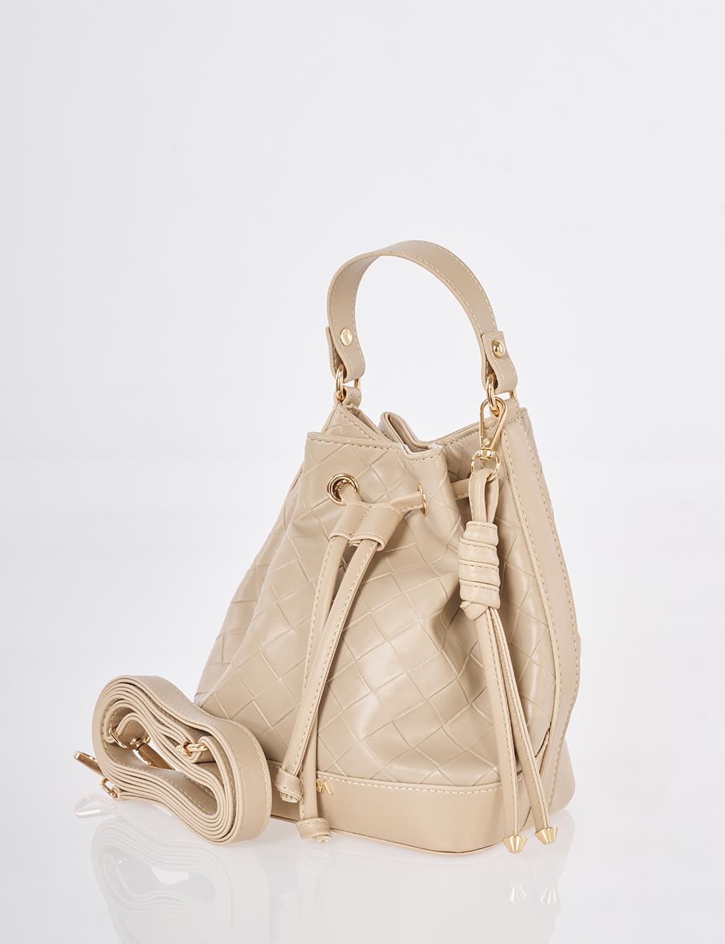 Ruched Bag Mink