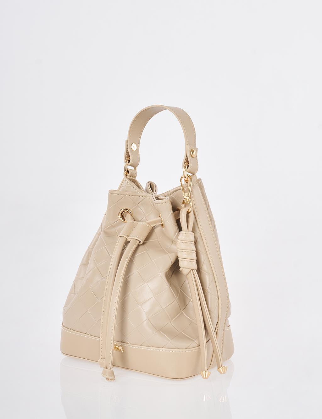 Ruched Bag Mink