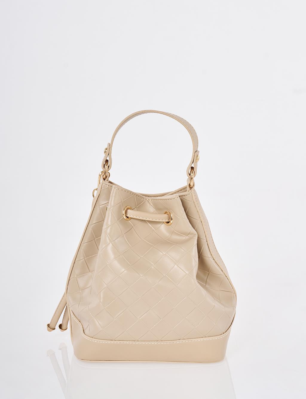 Ruched Bag Mink
