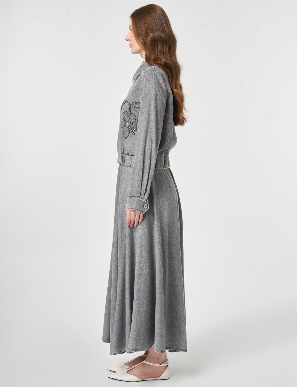 Washed Two-Piece Set Anthracite