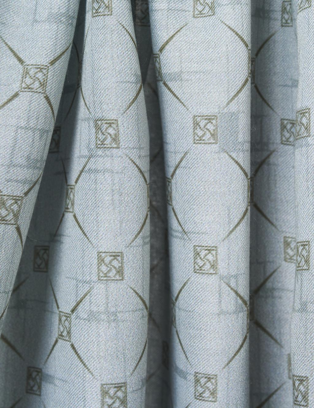 Monogram Patterned Shawl Mold Green