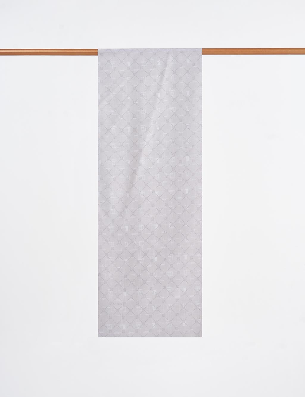 Monogram Patterned Shawl Mink