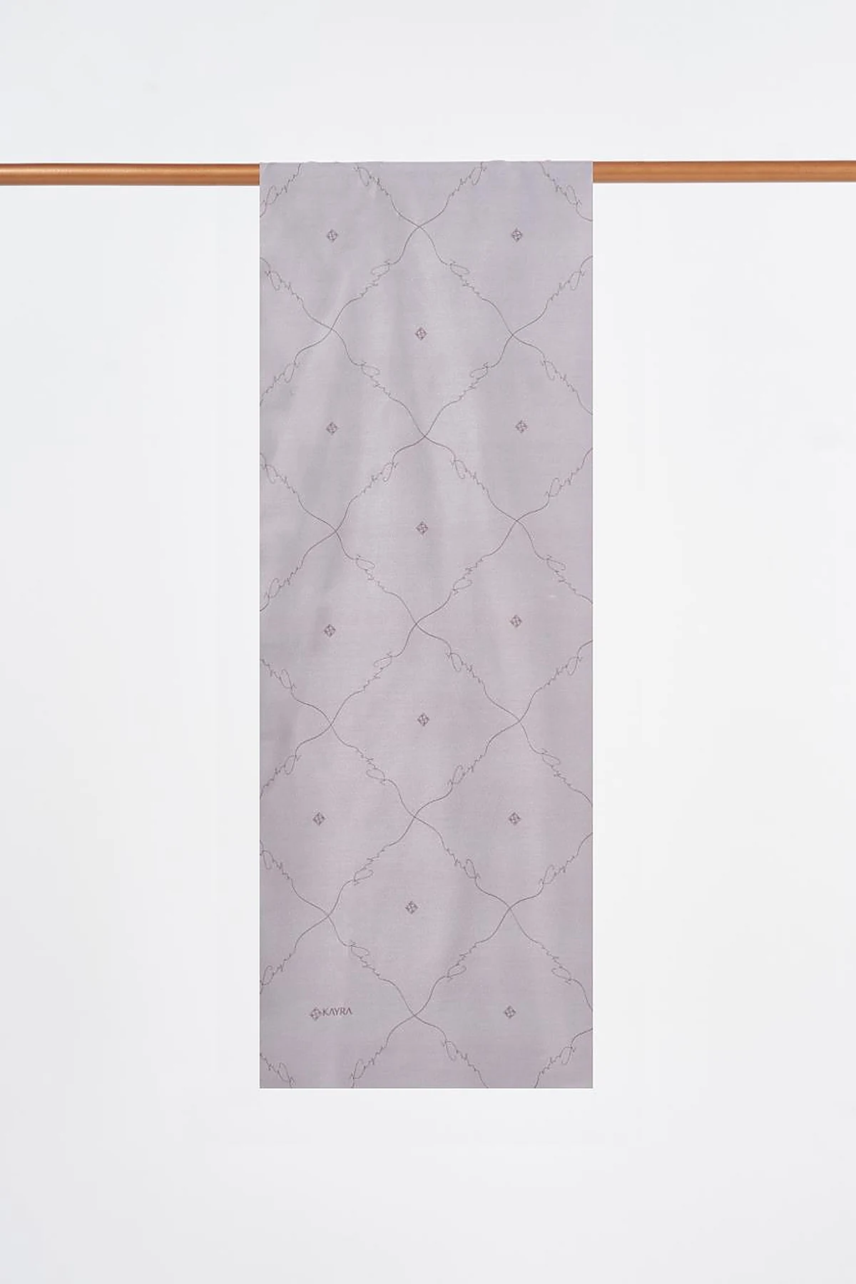 Signature Figurine Monogram Shawl Anthracite