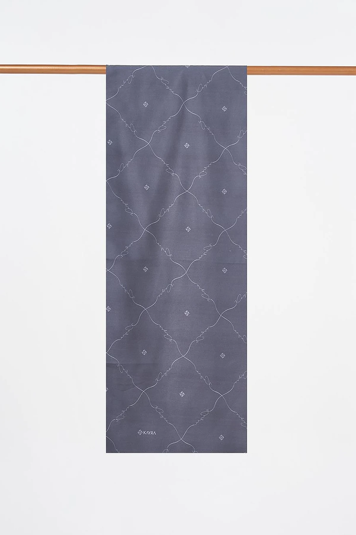 Signature Figurine Monogram Shawl Smoke