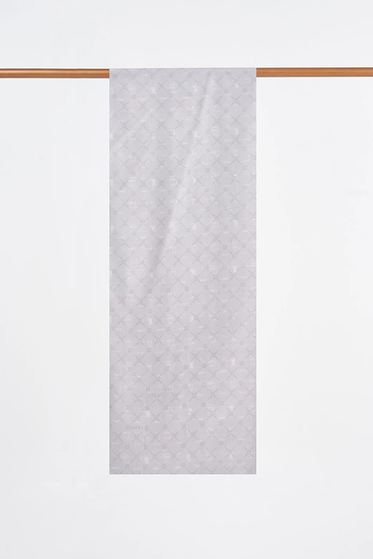 Monogram Patterned Shawl Mink