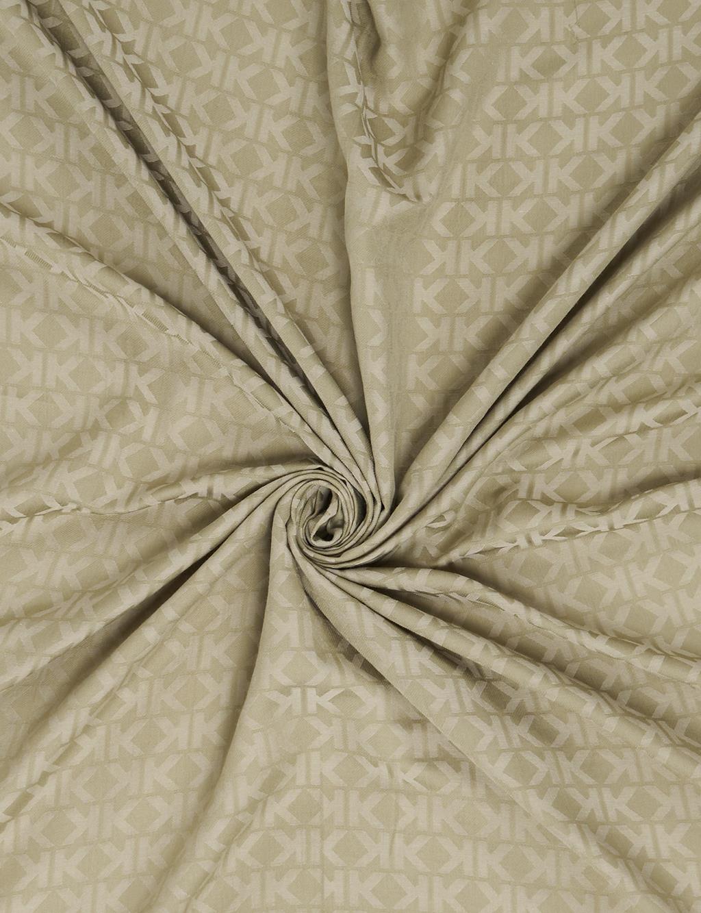 Logo Pattern Scarf Mint