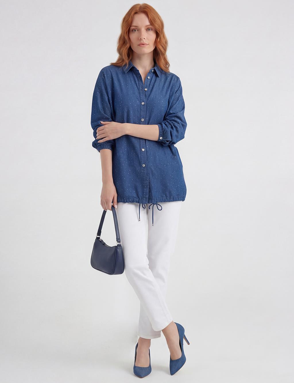 Washed Tunic Indigo